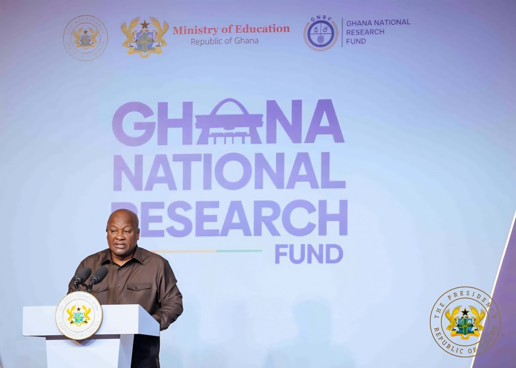 Ghana allocates GH¢100m (£6.7m) to the National Research Fund –&nbsp;GNA